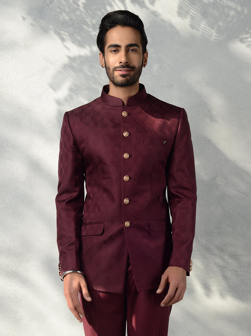 Rajanyas Traditional Khaki Jodhpuri Suit| Perfect for Wedding and Fest